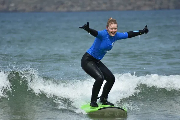 Ride the Scottish Waves: Group Surf Lesson Adventure!