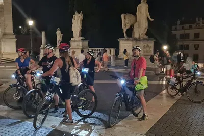 Rome by Night: E-Bike Tour & Gelato Delight