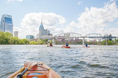 Nashville Skyline Kayak Rental: Downtown Views & Shuttle!