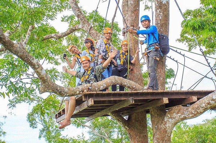 Soar Through Phuket's Rainforest: Zipline Adventure Tour!