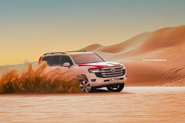 Abu Dhabi Desert Safari: BBQ, Thrills & Arabian Nights!