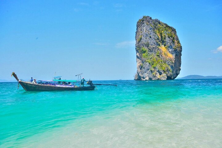 Discover Krabi's Hidden Gems: A 4 Islands Speedboat Adventure