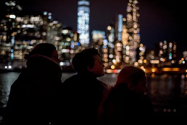 NYC Skyline Lights Sail: Statue of Liberty Night Cruise