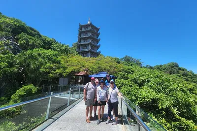 Da Nang's Marvels: Private Tour to Marble Mountain & Lady Buddha