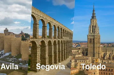 Toledo, Ávila, Segovia: Private Tour from Madrid