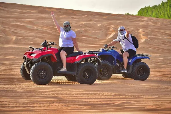 Dubai Desert Safari: Quad Bike, Sandboard & BBQ!