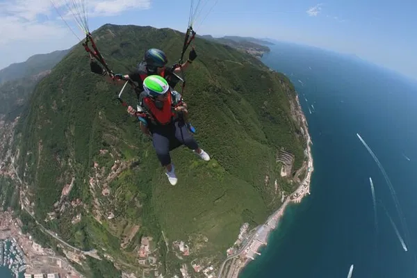 Soar Above Paradise: Amalfi Coast Paragliding Adventure