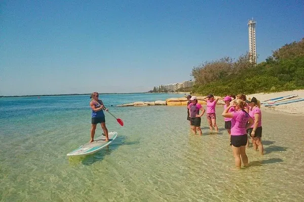Glide Through Paradise: Golden Beach Paddleboard Adventure