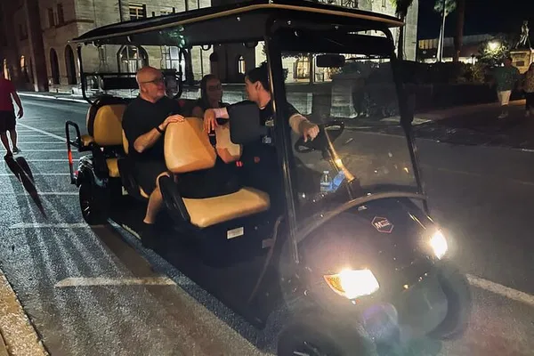 St. Augustine's Dark History: Electric Cart Ghostly Shadow Ride