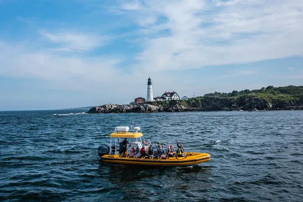 Casco Bay RIB Adventure: Lighthouses, Seals & History!