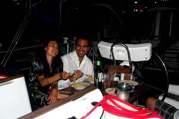 Sunset Romance: Taormina Sailing Dinner Cruise