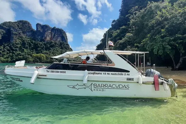 Krabi 4 Islands Speedboat Tour: Snorkel, Beach & Buffet
