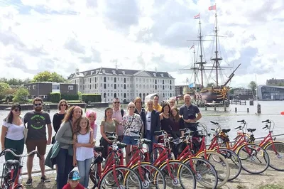 Amsterdam's Historical Bike Tour: Explore Canals & Culture