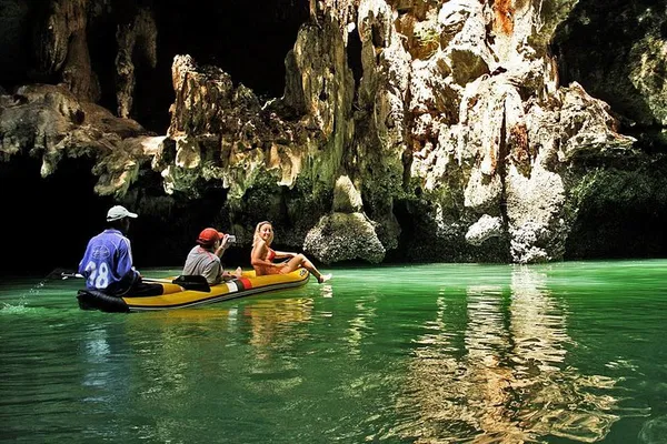 Phang Nga Bay Kayak Adventure: Caves, Krathongs & Starlight Magic