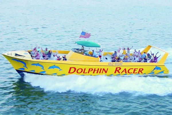St. Pete Beach Dolphin Racer Adventure: Guaranteed Dolphin Surfing!