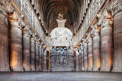 Unveiling India's Artistic Heritage: Ajanta & Ellora Caves Private Tour from Chennai
