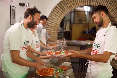 Rome Pizza & Tiramisu Party: Cook, Eat, & Drink!