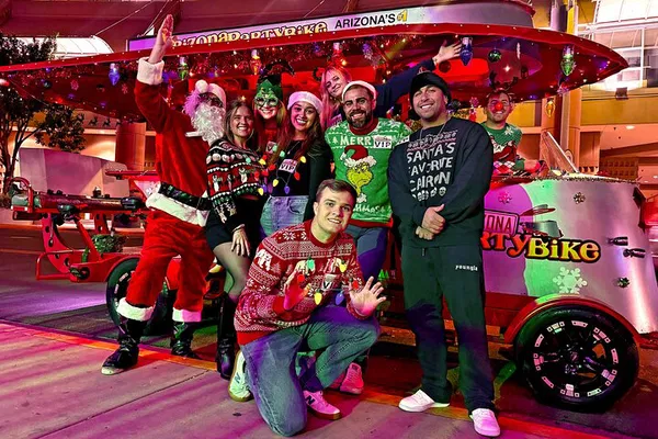 Scottsdale Holiday Bar Crawl: Party Bike!