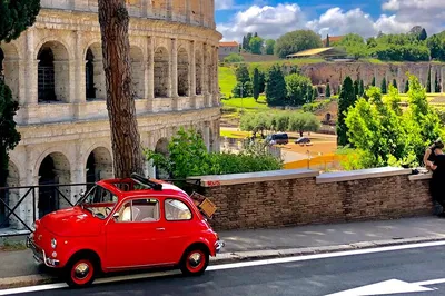 Vintage Fiat 500 Tour: Rediscover Rome's Charm