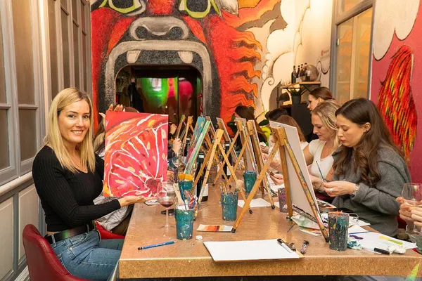 Unleash Your Inner Artist: Paint, Sip, and Create in the Heart of Rome