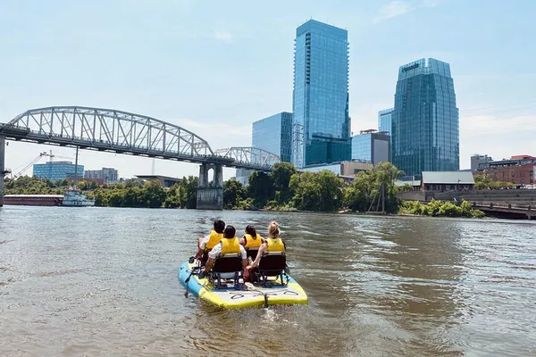 Nashville Pedal Kayak Adventure: Skyline Views & Fun for Four!