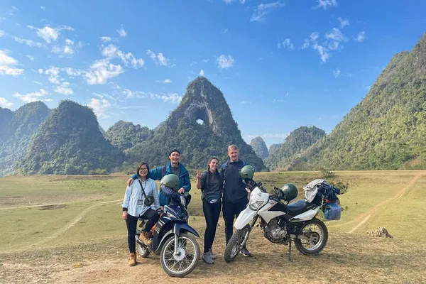 Cao Bang Adventure: Explore Ban Gioc Waterfall & Angel Eye on Two Wheels!
