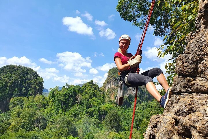 Krabi Jungle Adventure: Zipline, Abseil & Climb into Thrills!