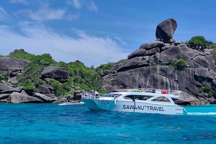 Similan Islands Catamaran Adventure: Dive into Paradise from Khao Lak