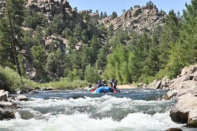 Conquer the Rapids: Browns Canyon Half Day Rafting Adventure