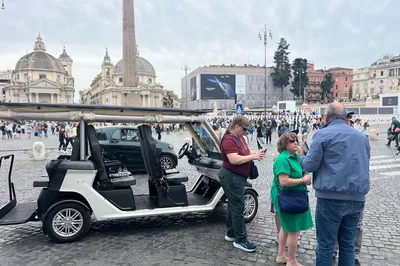 Rome Golf Cart Tour: See Hidden Gems & Top Sights!
