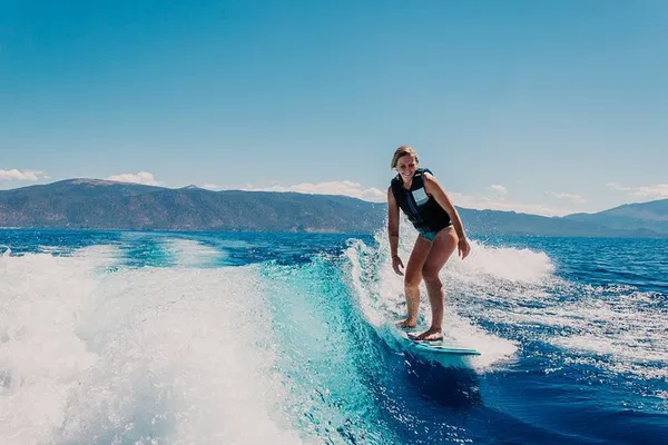 Lake Tahoe's Ultimate Watersports Adventure: Private Wake Charter!