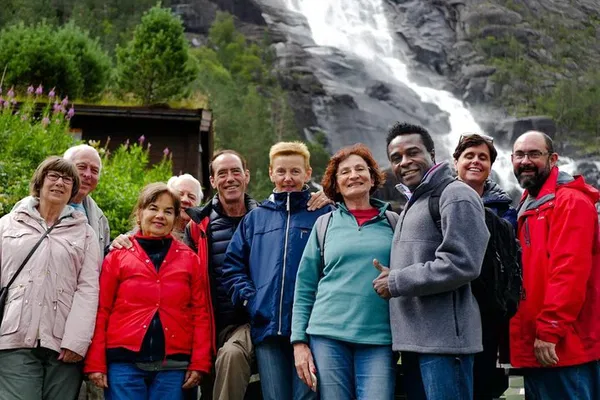 Haugesund Shore Excursion: Åkrafjorden & Langfoss Waterfall