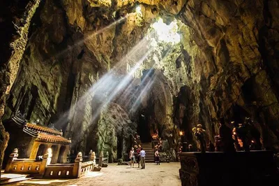 Discover Da Nang's Marble Mountains & Hoi An's Charm: A Cultural Dinner Tour