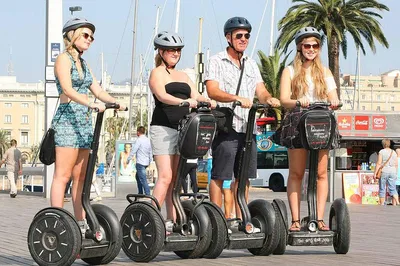 Glide Through Barcelona: A Classic Segway Adventure
