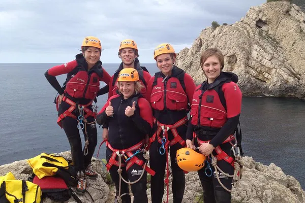 Mallorca: Thrilling Coasteering Adventure with Hotel Transfers