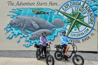 Glide Through Crystal River: Electric Bike Adventure!