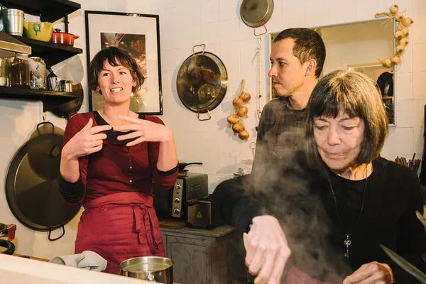 Uncork Your Inner Chef: Cava Sabrage & Paella Fiesta in Barcelona!