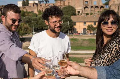 Vintage Fiat Van Tour: Roman Highlights & Aperitivo Adventure