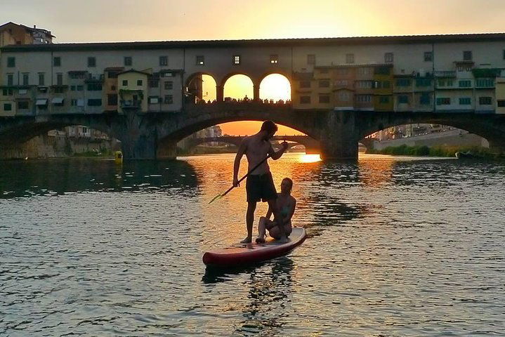 Paddle Through History: SUP Adventure on Florence's Arno River