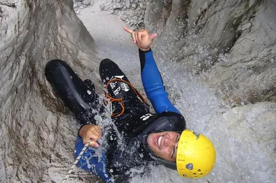 Fratarica Canyoning: Conquer Waterfalls in Bovec's Hidden Gem!