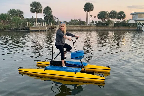 Glide Through Daytona's Waterways: Water Bike Adventure Awaits!