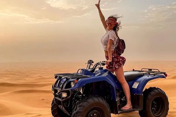 Dubai: Red Dune Safari, Quad Bike, BBQ & Shows!