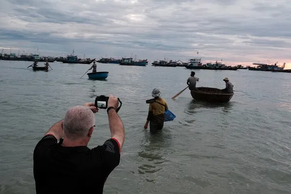 Capture Vietnam's Soul: Sunrise Photography in a Bustling Fishing Village
