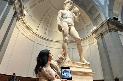 Florence: Accademia & Private Walking Tour