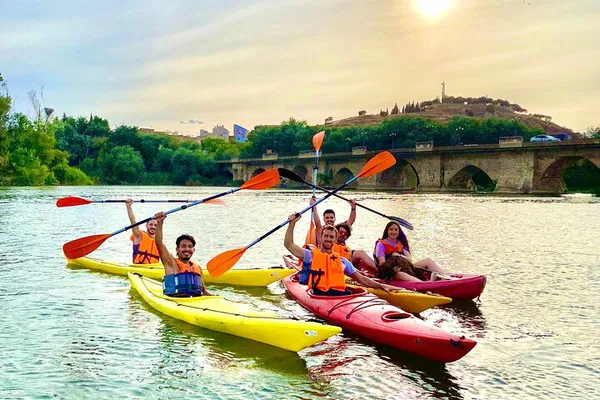 Glide Through Tudela: Kayak Adventure on the Ebro