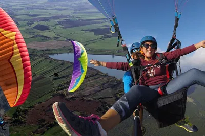 Soar Above Rome: A Private Paragliding Adventure in the Sky