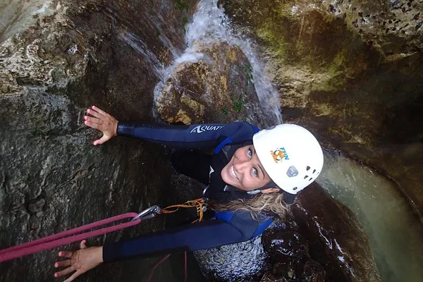Bled Canyoning: Slide, Jump & Swim Adventure!