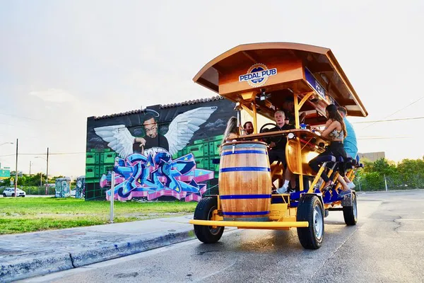 Wynwood Graffiti Bar Crawl by Pedal Pub Miami