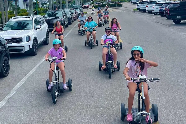 Glide Through Naples: Electric Trike Adventure for the Whole Family!