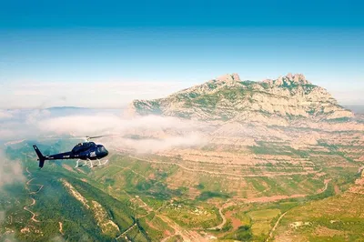 Barcelona & Montserrat: Soar Above with Breathtaking Helicopter Views!
